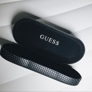 NWOT Black Guess Glasses Case